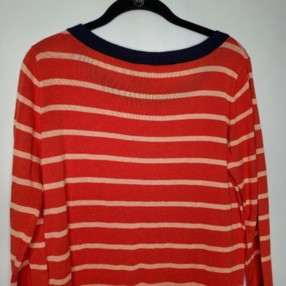 NEW Karen Walker M Striped Sweater Anthropologie - Picture 6 of 7